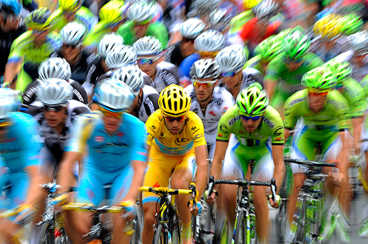 Best TDF 2014: Vincenzo Nibali in the yellow jersey during the 21st and final stage