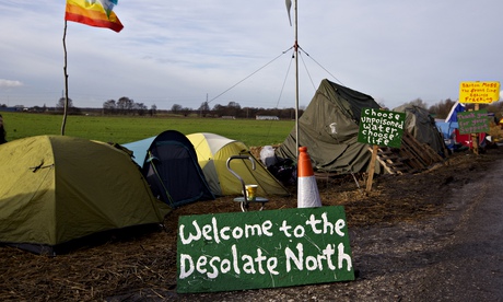 Fracking protest camp