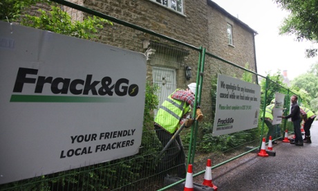 avid Cameron's home in Dean, Oxfordshire, being turned into a 'fracking site' as environmental campaigners staged a protest over changes to trespass laws to help fracking companies