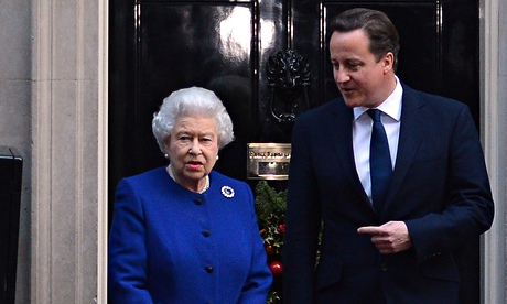 Queen and David Cameron