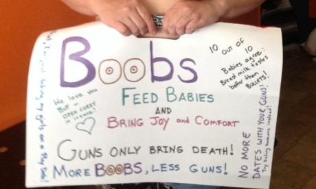 boobs not guns
