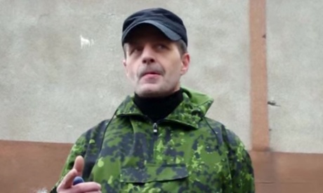 Igor Bezler, nicknamed the Demon, in an image taken earlier this year