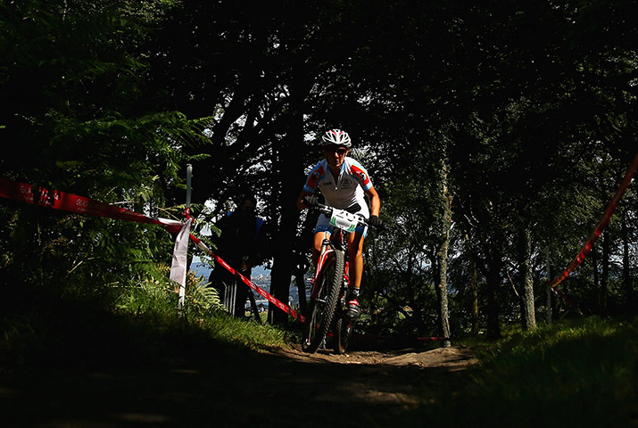 Women's Mountain Biking: Swaziland's Retha Harding 