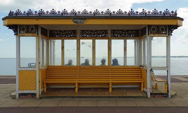 Along the Esplanade at Southsea, Hampshire.
