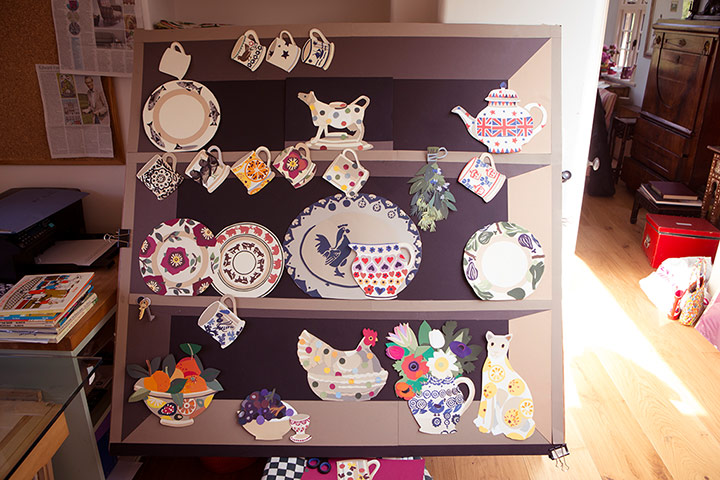 Pat Albeck : Pat Albeck's work board