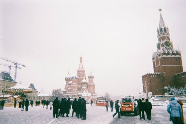 Moscow's Red Square at Christmas