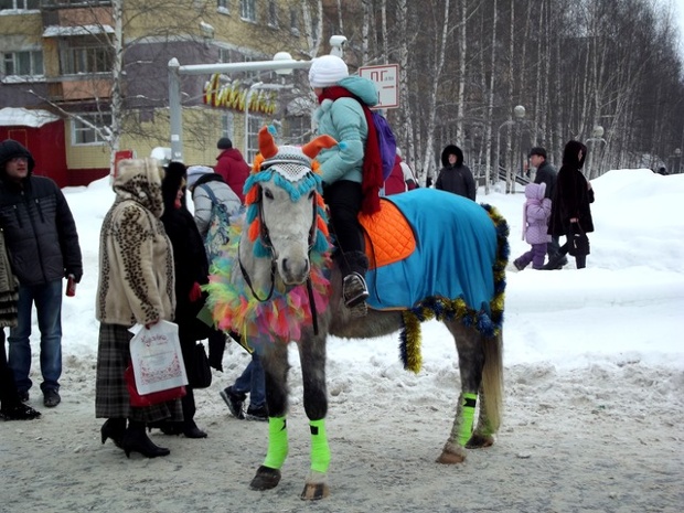 Maslenitsa in Nizhnevartovsk