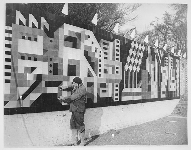 Peggy Angus: Peggy Angus A tile mural for Brussels World Fair 1958