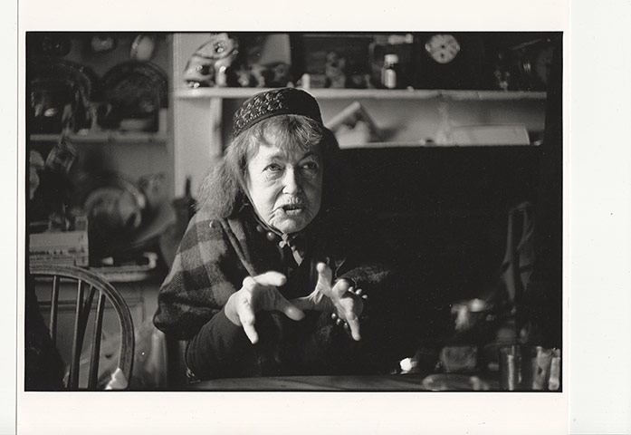 Peggy Angus: Peggy Angus photograph by James Ravilious