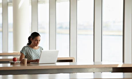 laptop woman