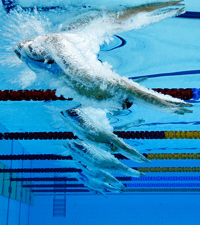underwater: Men's 4x100m Freestyle final