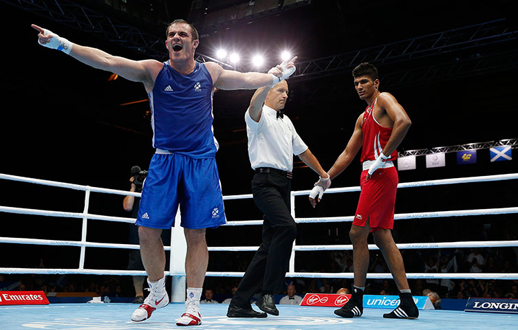 boxing: Stephen Lavelle of Scotland