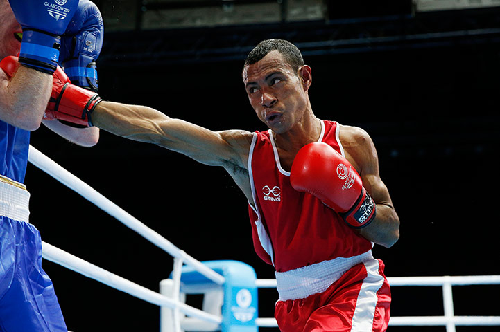 boxing: Charles Keama of Papua New Guinea