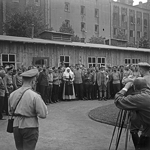 Big picture: First world war prison camp