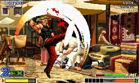 Screenshot of The King of Fighters game