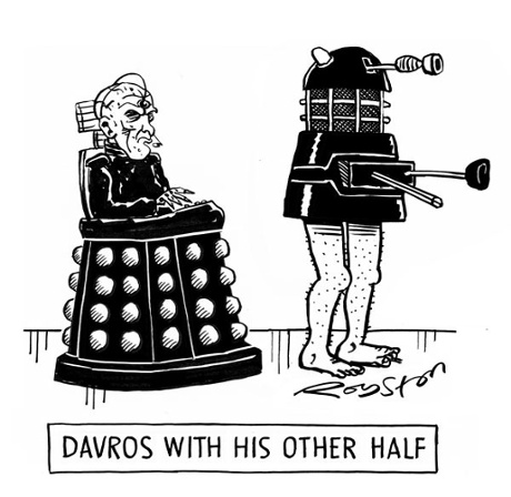 Davros with His Other Half