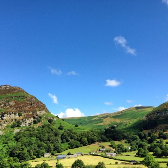 'North Wales looking glorious.'