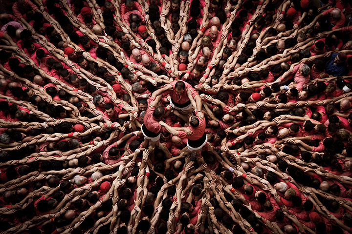 20 photos: Human tower in Catalonia