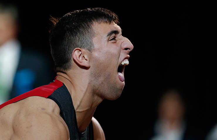 weightlifting: Darius Jokarzadeh