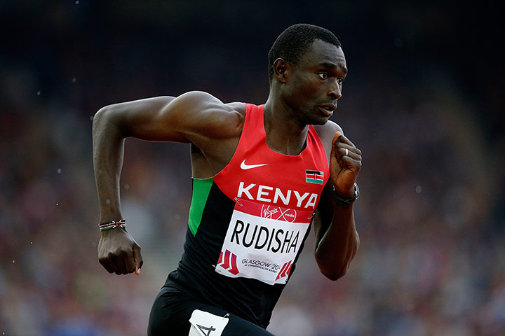 Athletics at Ibrox: David Rudisha