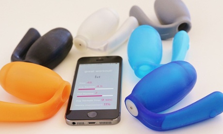 Vagina tracker … the kGoal Smart Kegel Trainer can monitor pelvic floor exercise with real-time feedback.