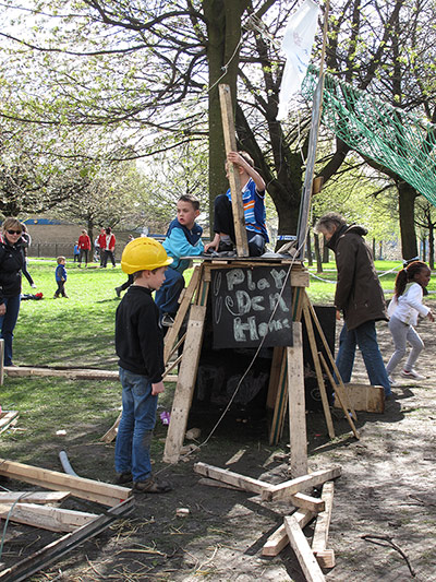 Assemble Architects: Childrens playground in Glasgow.