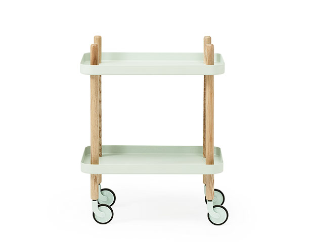 Outdoor eating: Normann Copenhagen block side table, £180, nest.co.uk