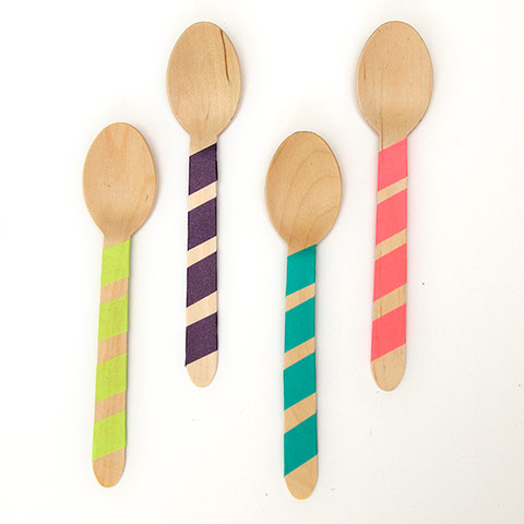 Outdoor eating: Wooden cutlery, £4, peachblossom.co.uk