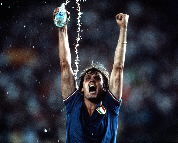 Best World Cup photos.: 1982 World Cup Final. Italy 3 v West Germany 1