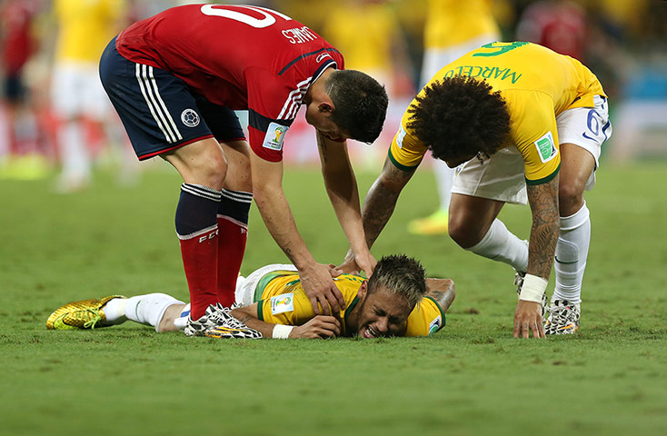 Brazil v Colombia: Fifa World Cup Brazil 2014 - quarter-final