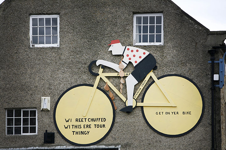 20 photos: The Tour de France began for the first time in its history in Yorkshire