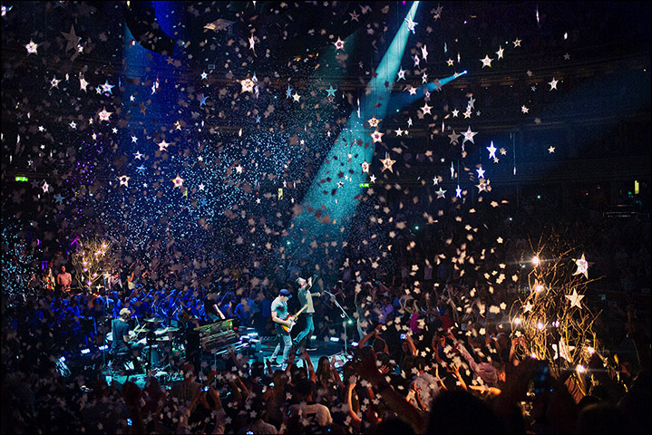 20 photos: Coldplay played to a rapturous audience at the Royal Albert Hall in London