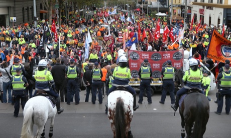 Bust the Budget rally