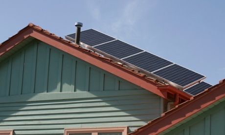 Rooftop solar panels