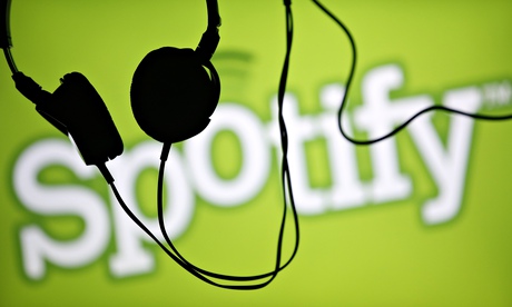 The streaming of music via services such as Spotify will now be recognised within the official UK mu