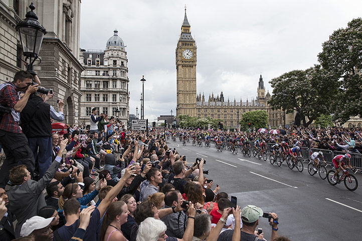 TDF3: London Welcomes Stage Three Of The Tour De France