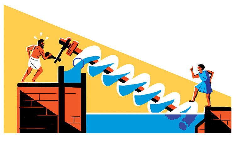 Picture this: Archimedes’ screw