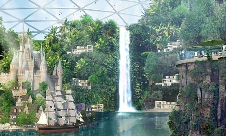 The world’s first indoor city: a greatest hits mashup of London and New York