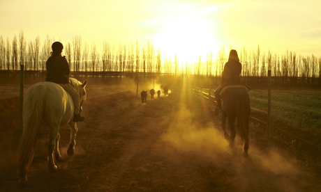 Workaway volunteers on a farm in Argentina