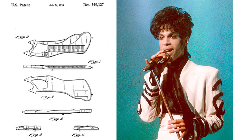 Celeb patents: Prince patent