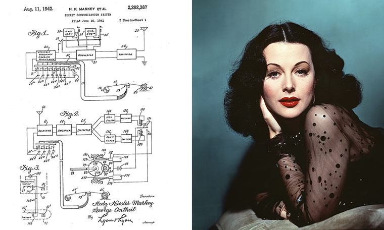 Celeb patents: Hedy Lamarr patent