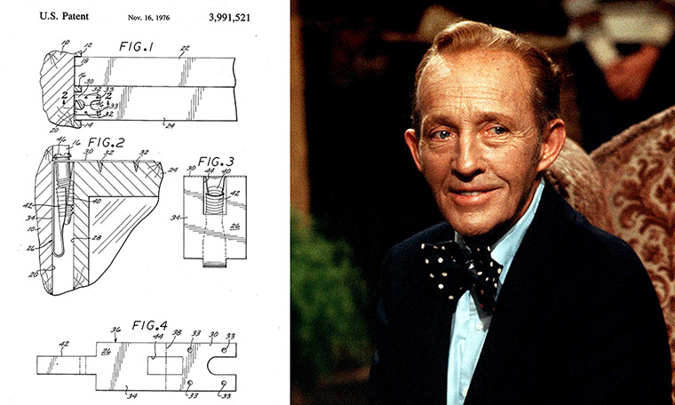 Celeb patents: Bing Crosby patent