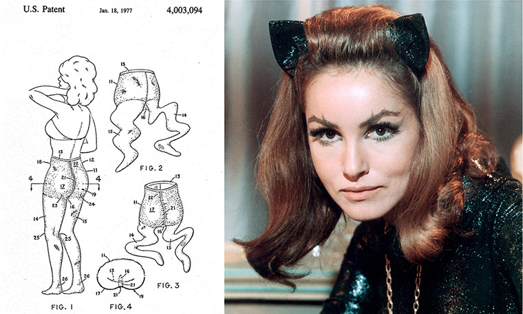 Celeb patents: Julie Newmar patent