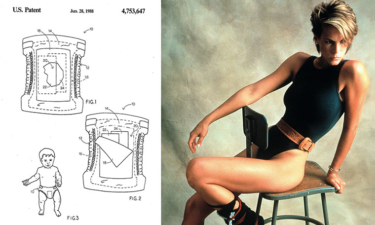 Celeb patents: Jamie Lee Curtis patent