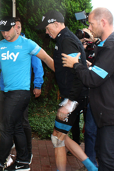froome: Britain's Christopher Froome injured 