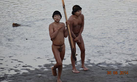 Amazon tribespeople