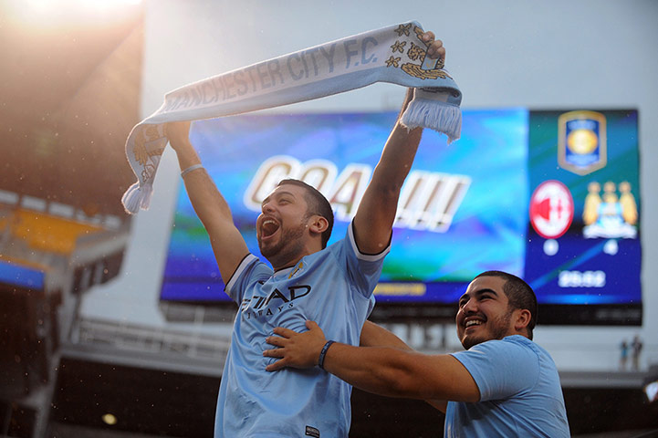 EPL in USA: Manchester City fans