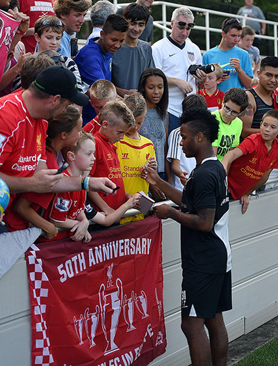 EPL in USA: Liverpool FC Training Session At Princeton University