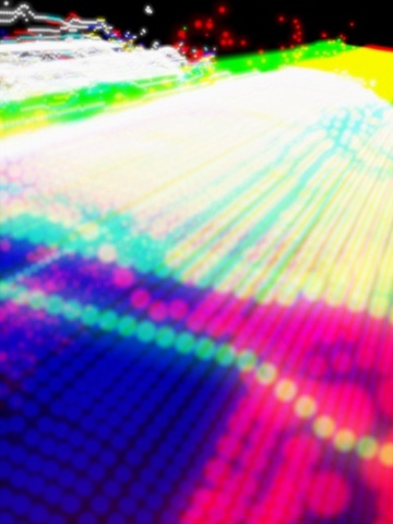 vhs noise height map digital artwork