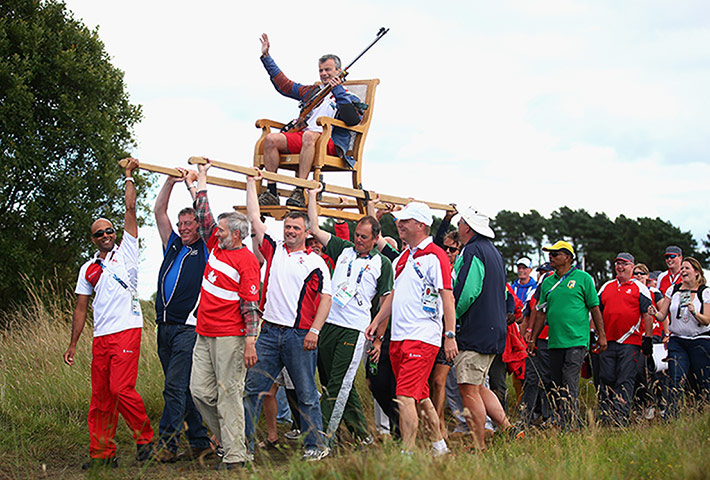 weirdsport: All hail the all conquering sharpshooter David Luckman